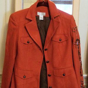 Spiegel Bohemian Blazer Misses size 4 (used)
